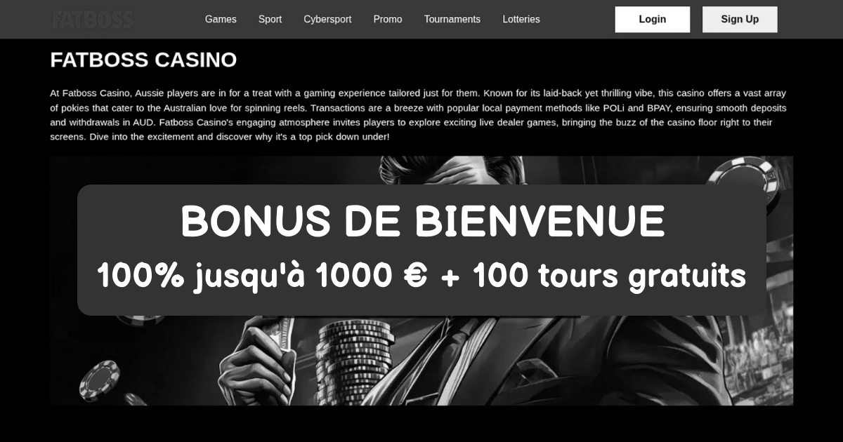 FatBoss Casino France